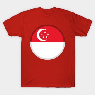 Singapore Flag Enamel Pin: Show Your National Pride! T-Shirt